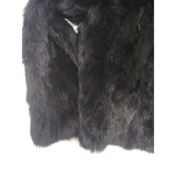 Arielle by Navarre Fur Co. Black Genuine Rabbit Fur Jacket Size 2X Pre Owned - Picture 8 of 9